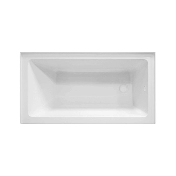 Davidici Gorello 60'' x 30'' Alcove/Tile In Soaking Acrylic Bathtub